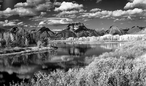 Ansel Adams Inspired Classic Black and White Grand Scenic Landscapes