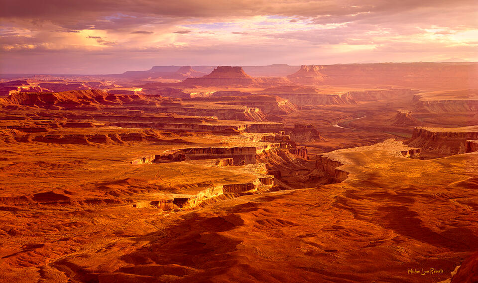Canyonlands Sunset print