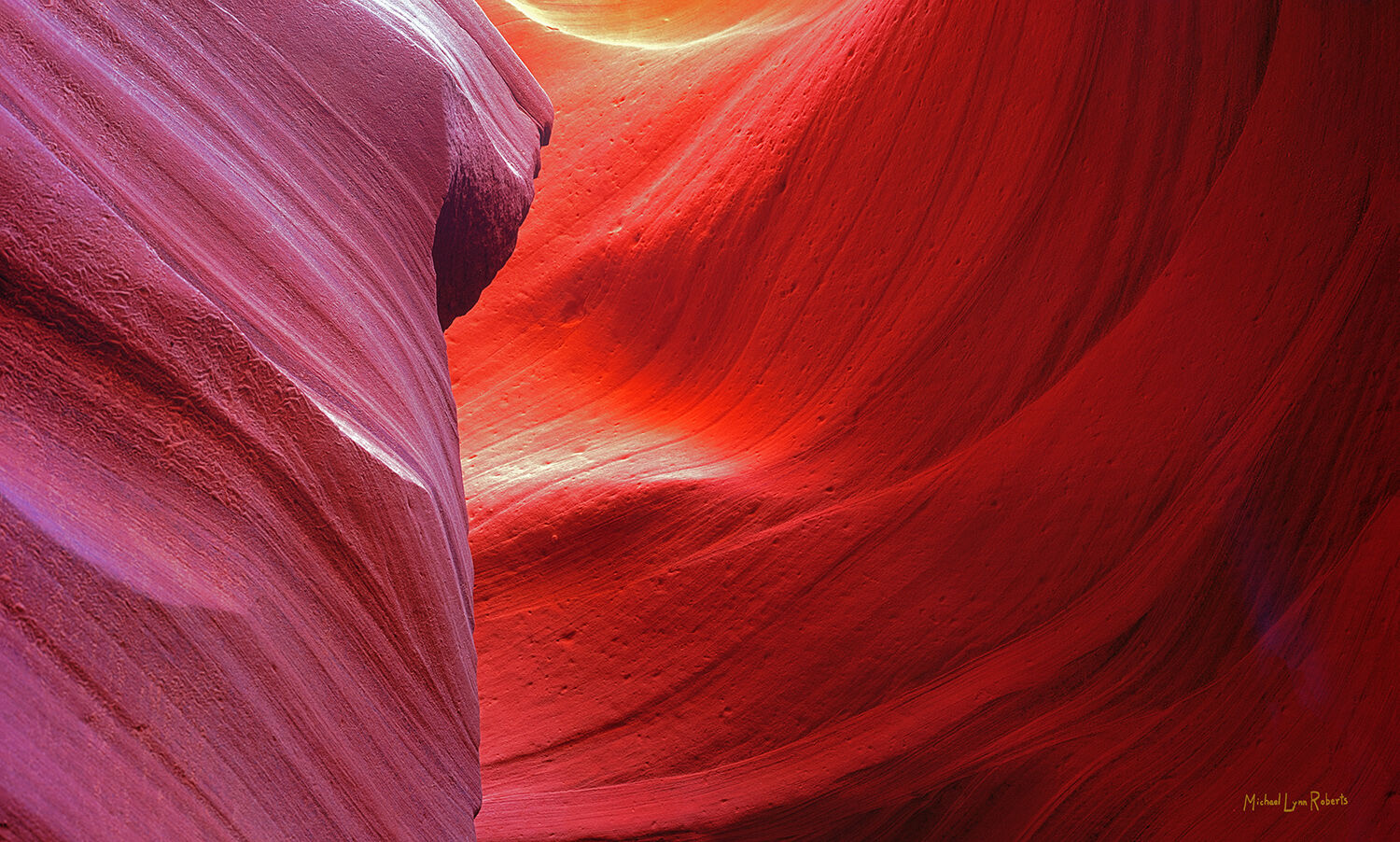 The is one of the most abstract of my Lower Antelope Canyon photographs. I was specifically looking for unusual abstract compositions...