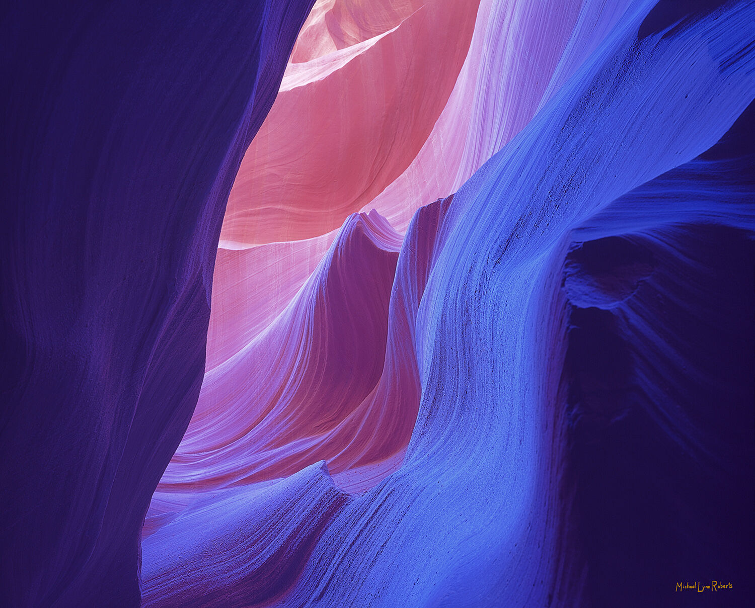 One of the beautiful things about abstract art is how it can stimulate the imagination. When I am working in slot canyons, I...