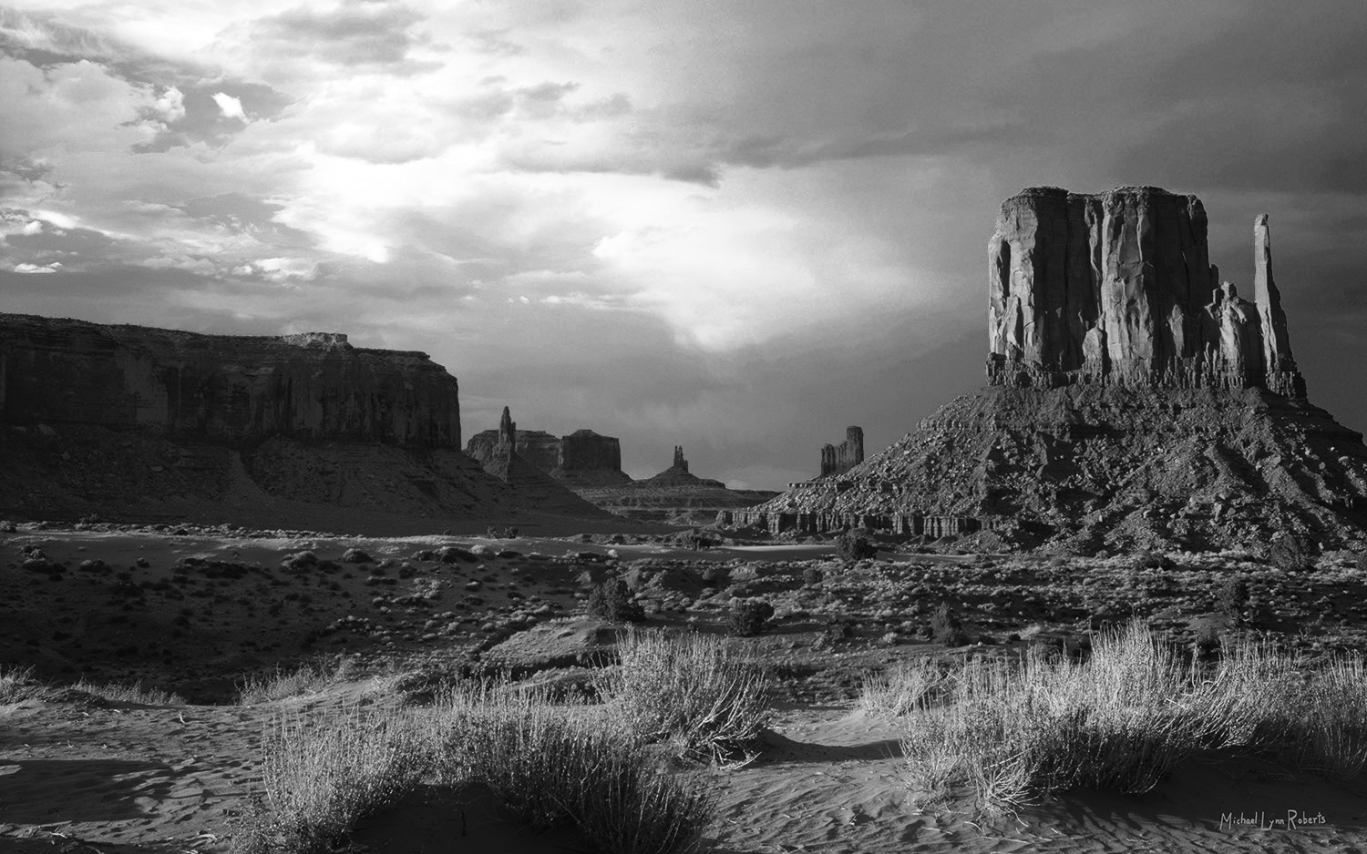 This may be my all-time favorite photograph of Monument Valley. It is certainly my most treasured experience there. In late May...