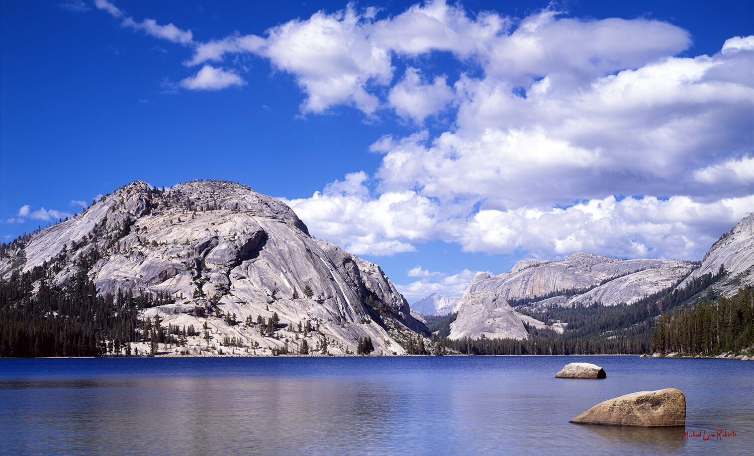 This photograph of beautiful Lake Tenaya (8,150'), an alpine lake in the high country of Yosemite National Park was inspired...